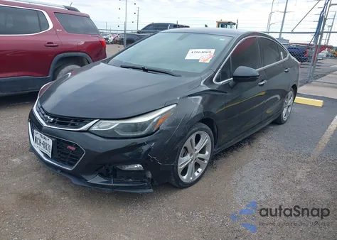 2017 Chevrolet Cruze Premier Auto из США, поврежденный, VIN 1G1BF5SM8H7184409